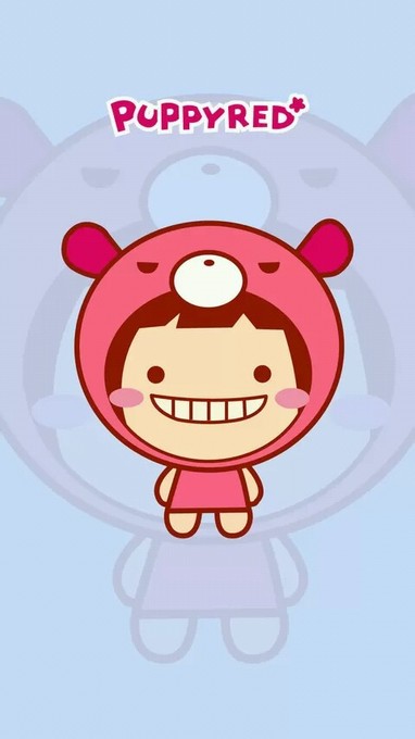 韩国可爱娃娃,好开心必须嘚瑟