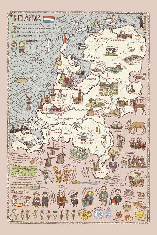 插画·卡通世界地图