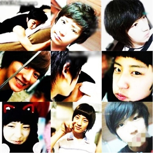 exo 朴灿烈 小时候