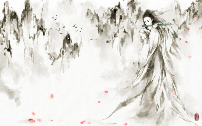 雪代薰 古风 壁纸