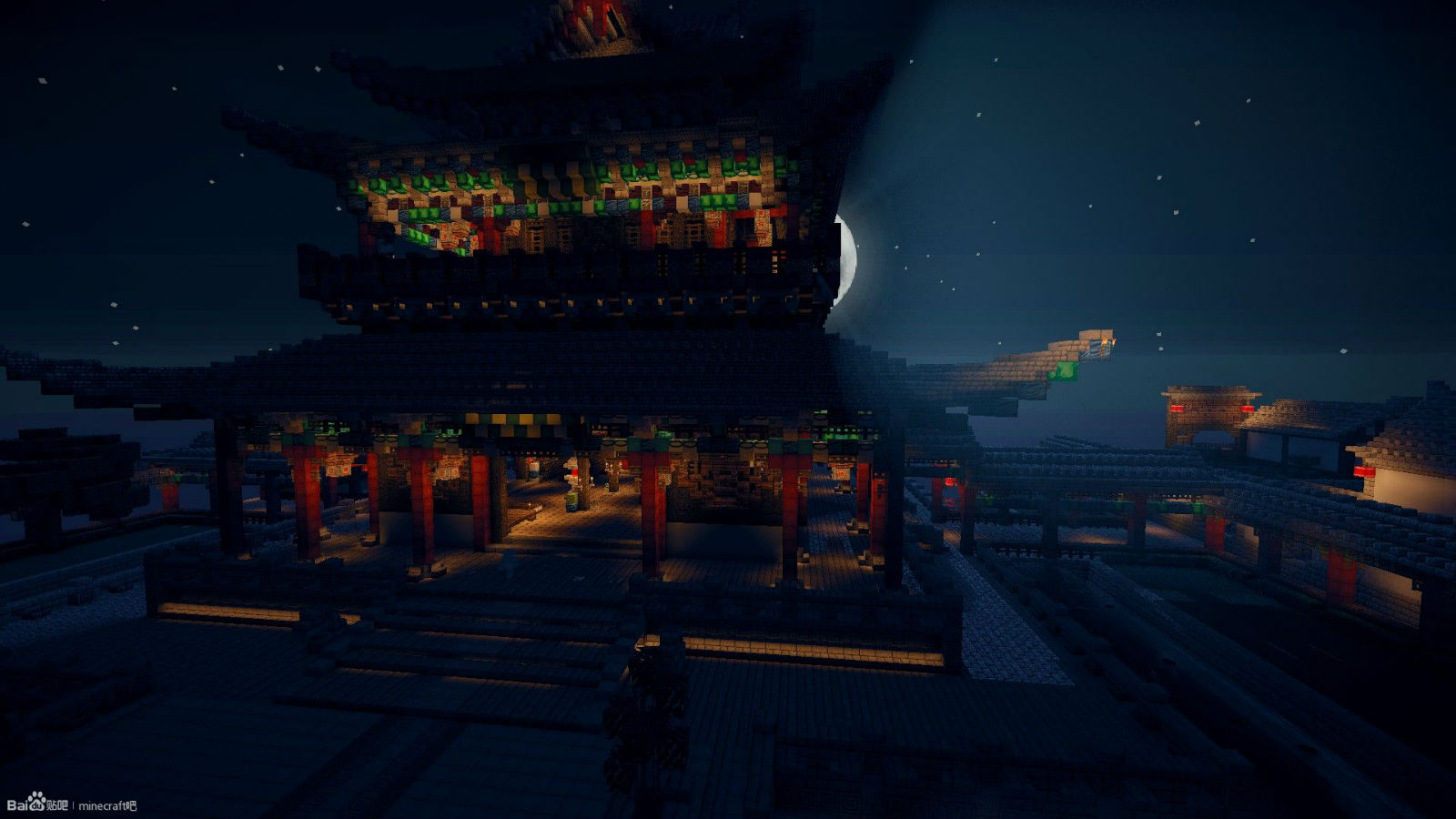 epicwork----中国风古镇 - 丽江 -------by minecraft