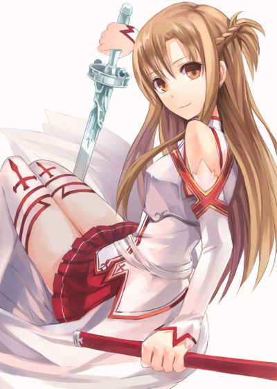 刀剑神域〗插画 动漫 sao 亚斯娜
