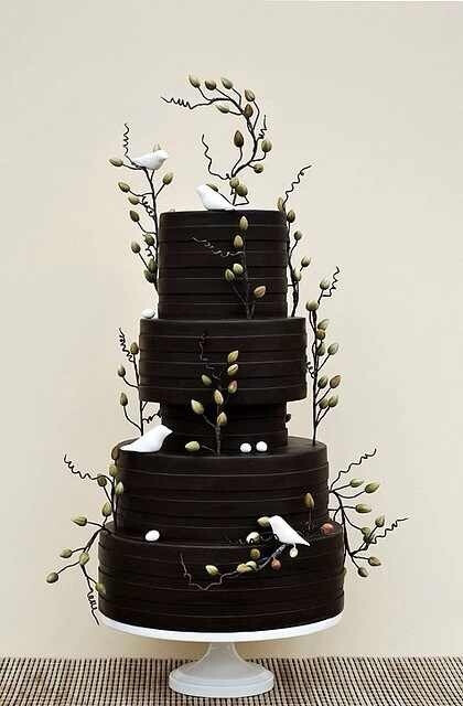 黑色系/翻糖蛋糕