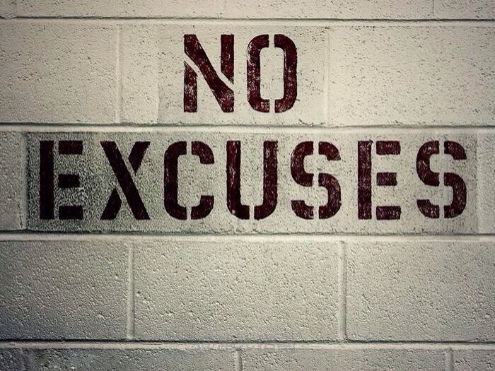 no excuse