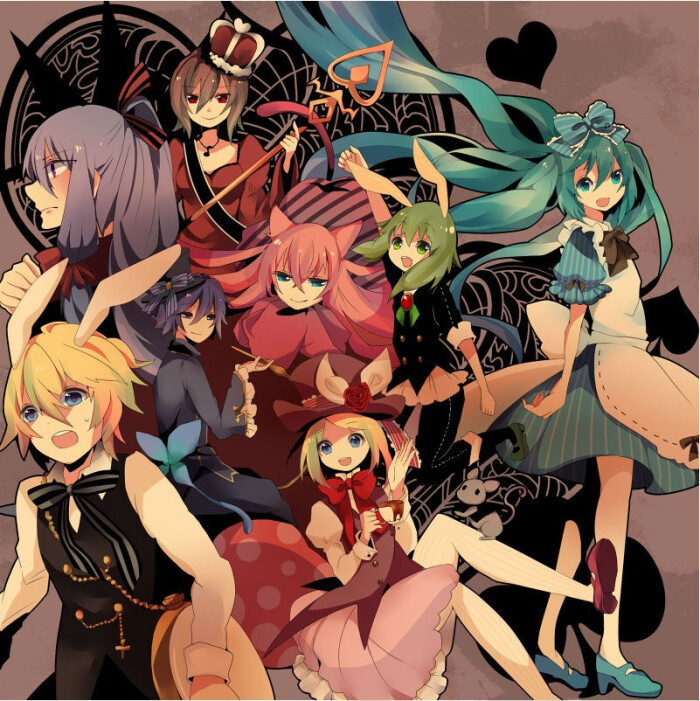 初音版の爱丽丝梦游仙境