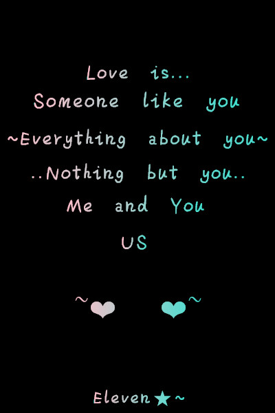 love is.