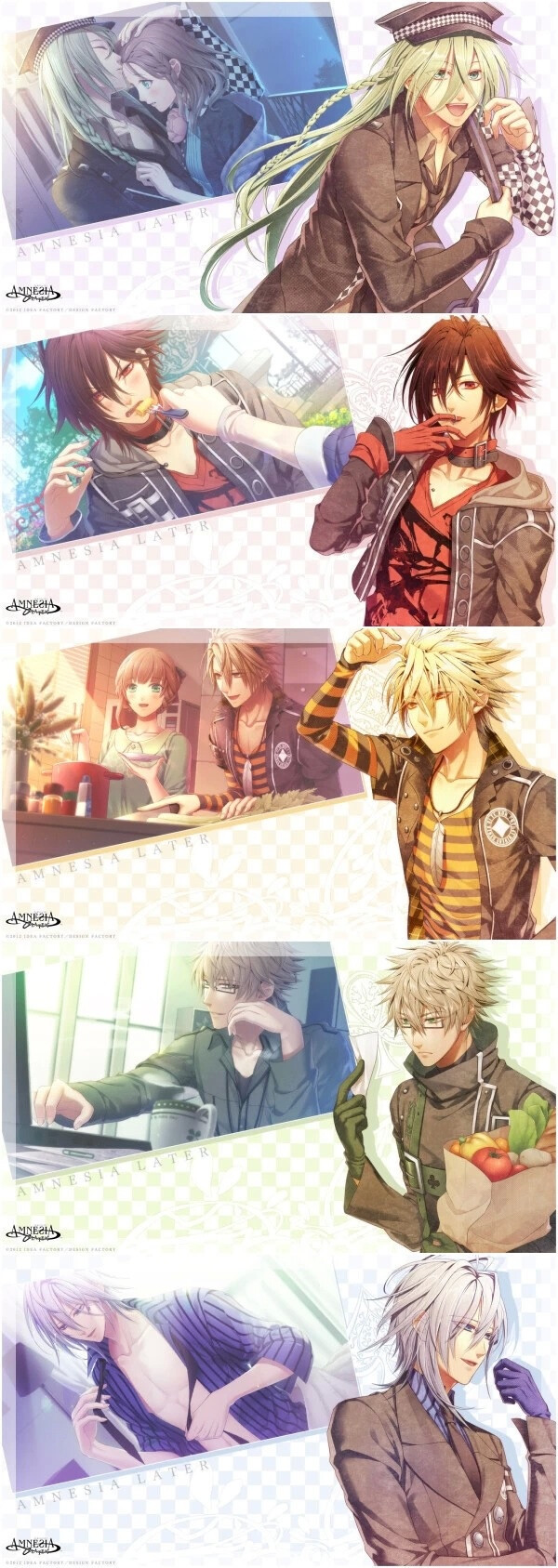 「失忆症」amnesia 动漫 插画 shin,佳织