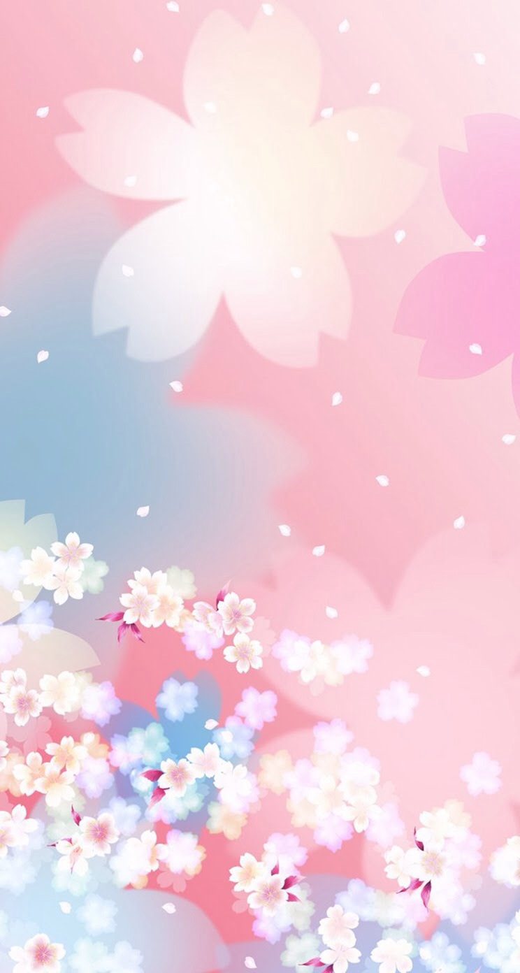 苹果手机粉色背景图图片