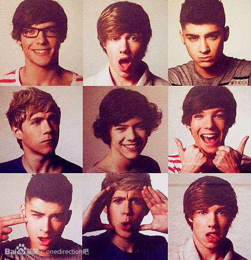 单向乐队(one direction)是一支来自英国的男子乐队组合.