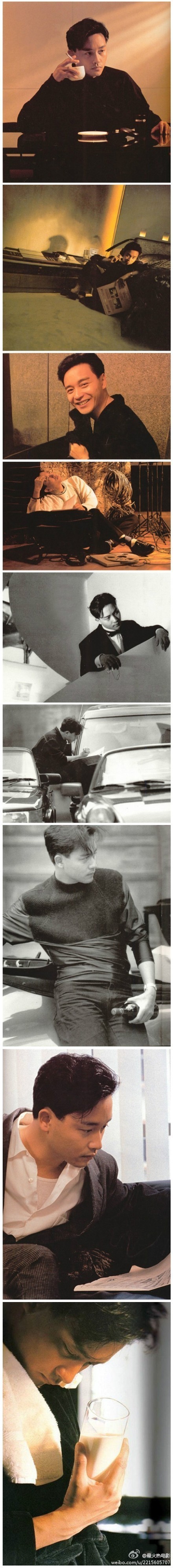 张国荣——1988年的写真书《纯影集》