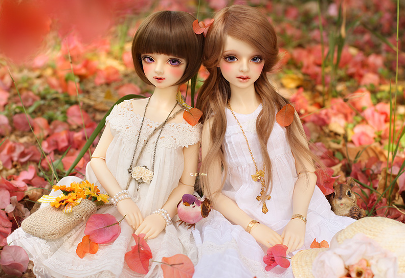 日本 动漫 sd娃娃 bjd 玩具 人偶 美人 美女