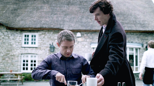 benedict cumberbatch martin freeman 神探夏洛克 卷福 花生
