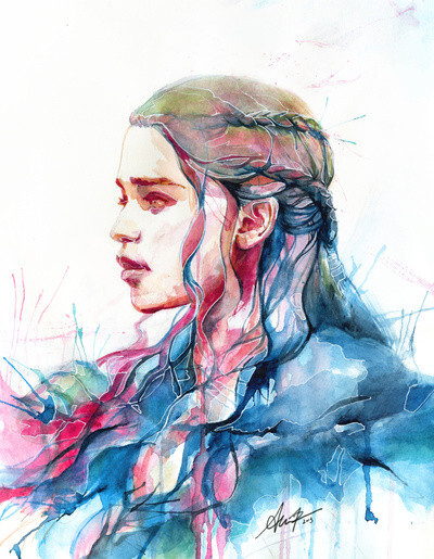 权力的游戏 龙女