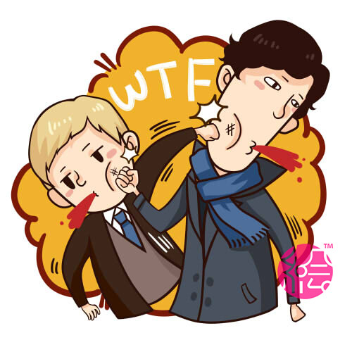 卷福聊天表情,QQ表情,微信神探。表情夏洛…-的搞笑图片鸡年a表情图片