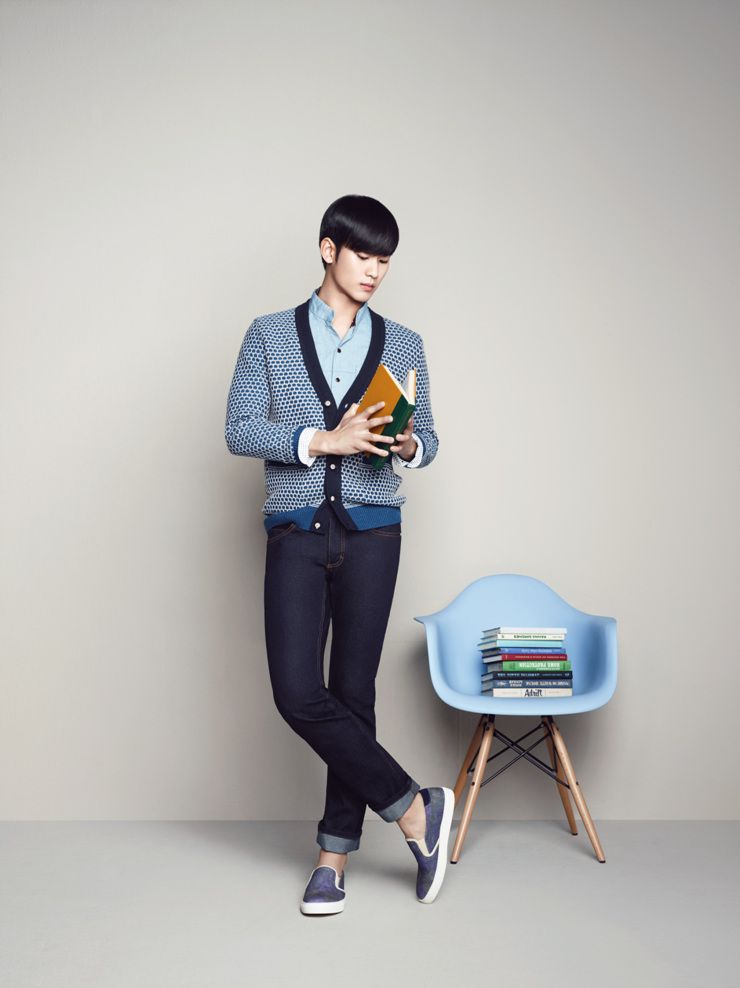 金秀贤 ziozia广告 2014,秀贤从2012年开始代言韩国顶级男装品牌,今年