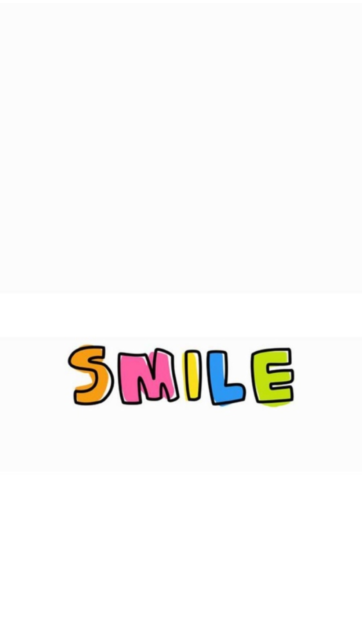 Smile 文字 万图壁纸网