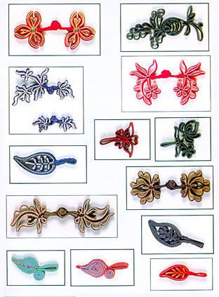 旗袍盘扣的种类及名称图片