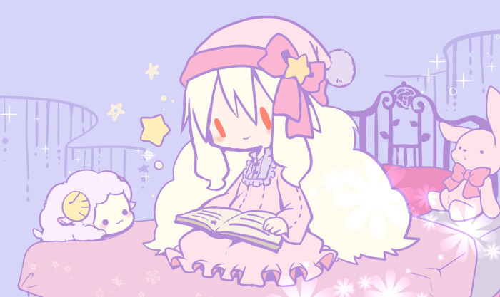 おやすみなさい 晚安 p站 二次元 插画 少女 头像 手绘 阳炎project