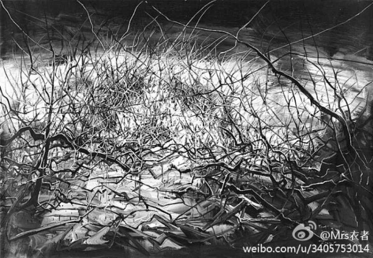 乱笔风景—曾梵志