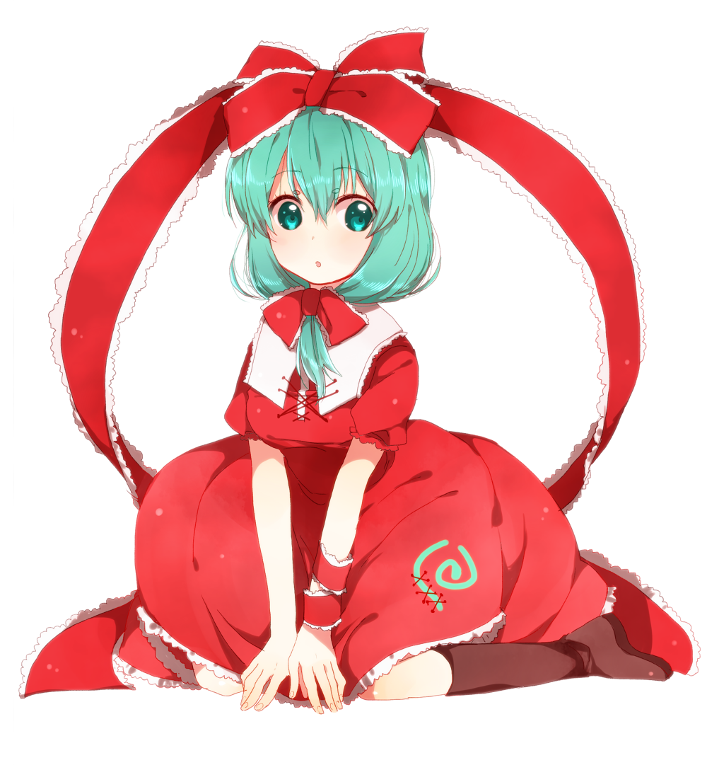 雏p站 二次元 插画 少女 头像 手绘 东方project 幻想乡 键山雏