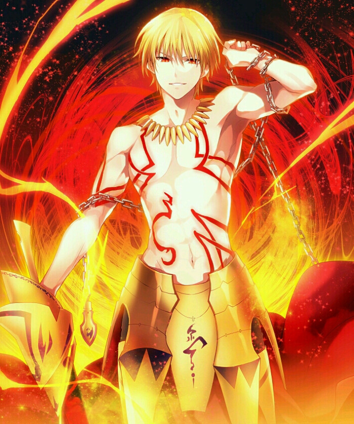 fate/zero[命运之夜-零]～archer～吉尔伽美什(英雄王) p站 插画