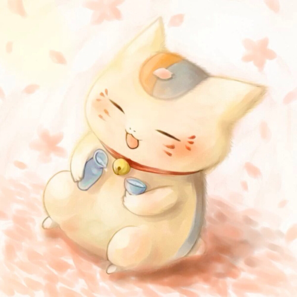 q版夏目和猫咪老师～(≥≤)