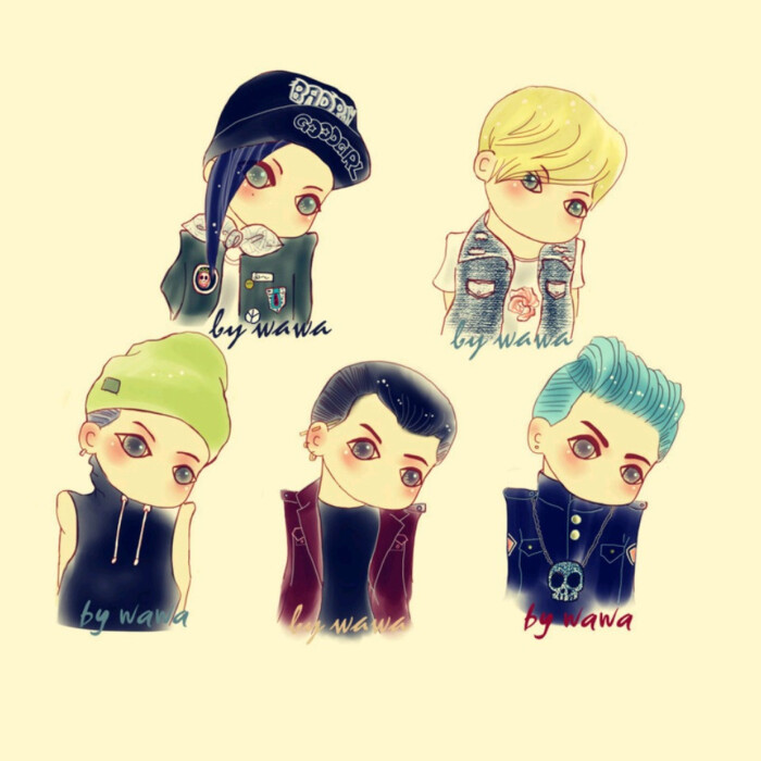 bigbang q版