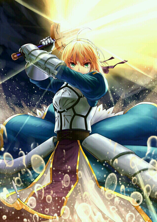 fate/zero[命运之夜-零] saber 阿尔托利亚·潘德拉贡(亚瑟王) p站