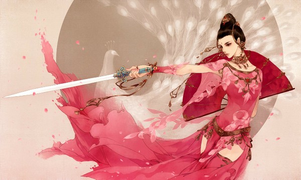 美人舞剑