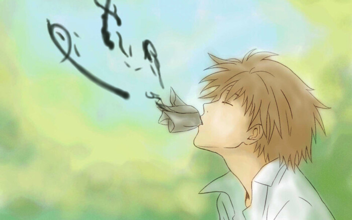 侧颜,夏目