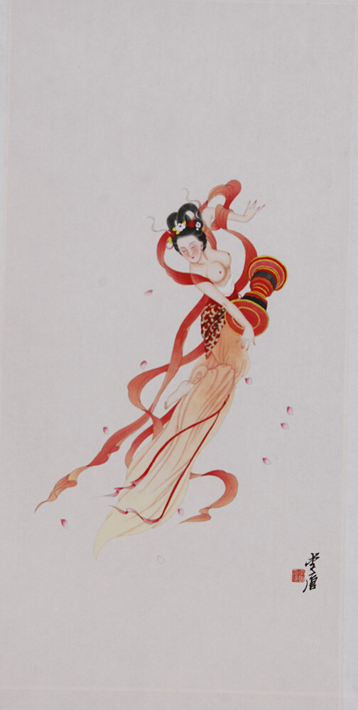 李唐老师的飞天,美腻