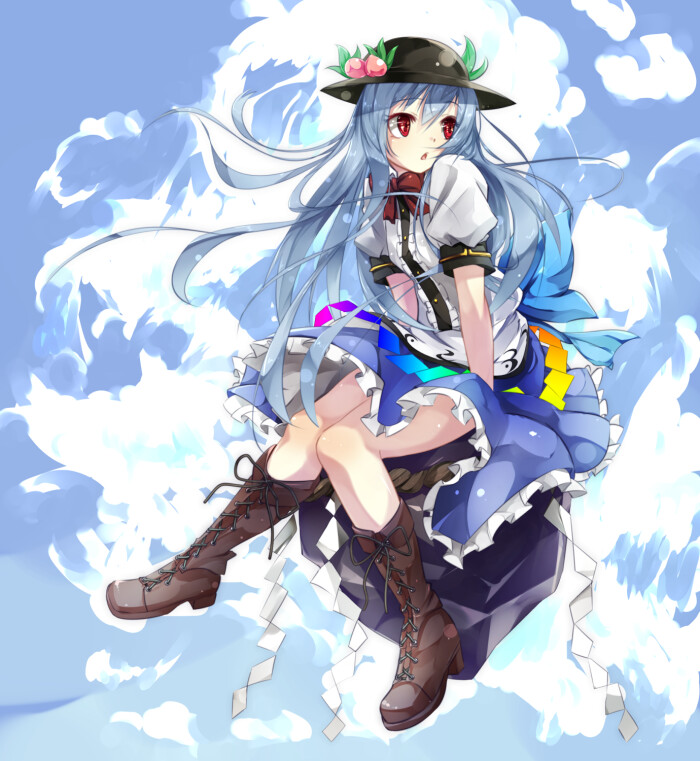 てんこ p站 二次元 插画 少女 头像 手绘 壁纸 东方project 幻想乡