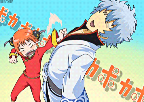 银魂 银桑 动态 gif 二次元 动漫动画