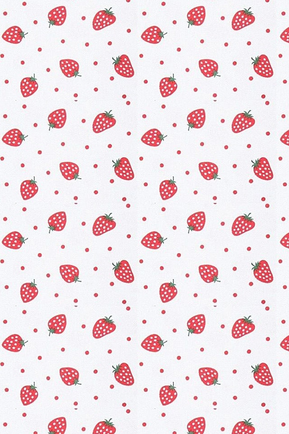 草莓平铺壁纸