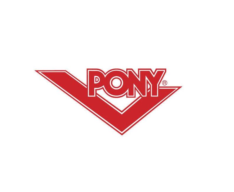 每一款pony产品上均有一个「v」型logo,是英文victory的缩写.