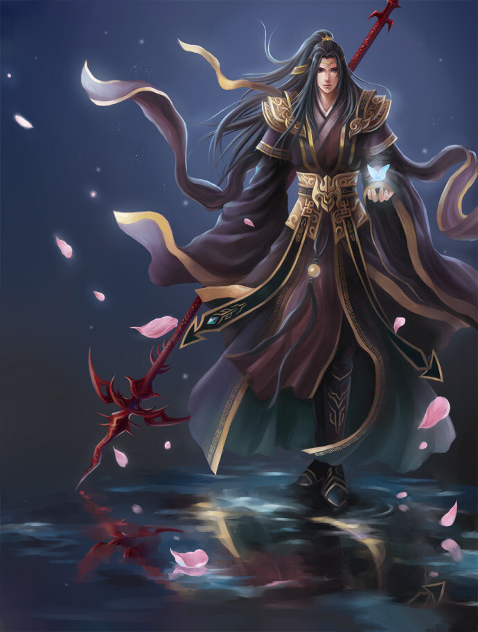 仙剑五前传 古风美男 龙溟