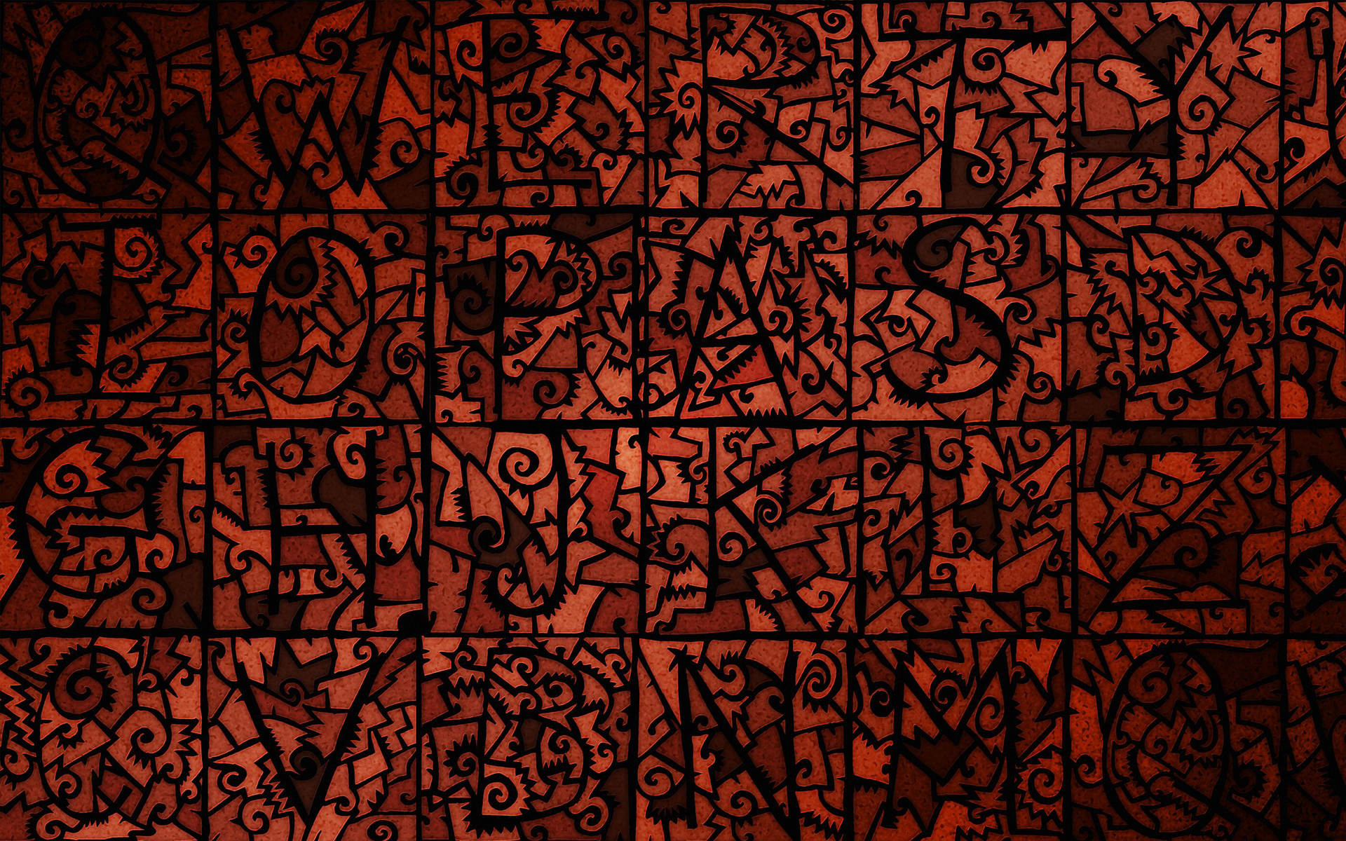 vladstudio壁纸【1920x1200】拼贴 红色