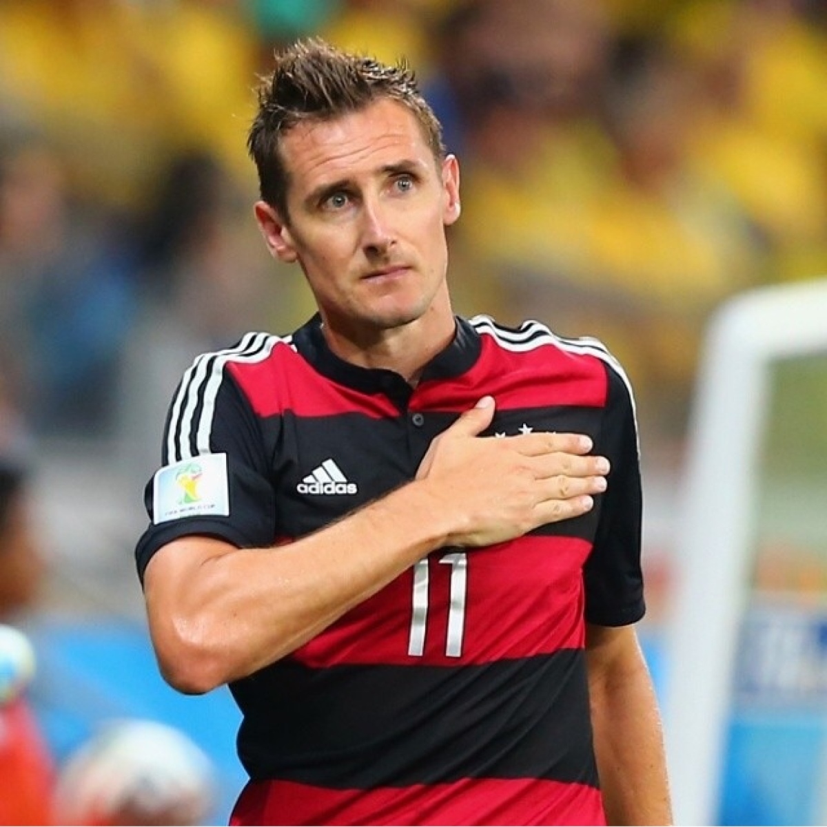 klose克洛泽德国战车传统前锋k神在半决赛对巴西时破了由贝利和