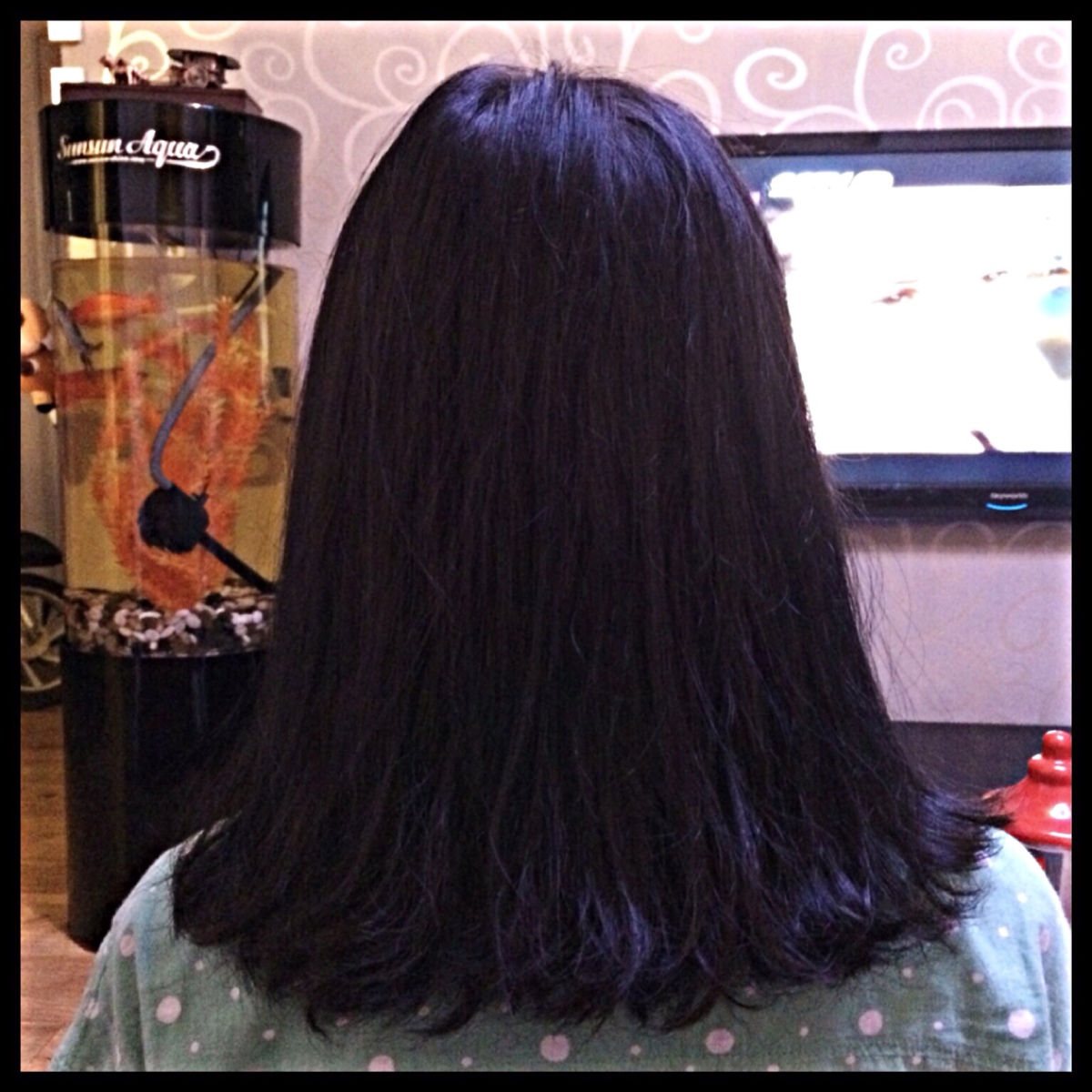 黑发