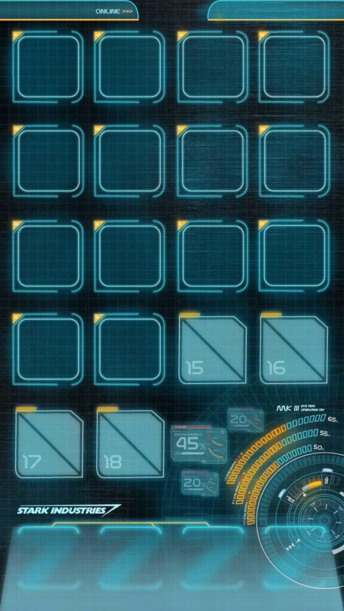 jarvis壁纸for iphone4/4s/5/5s [ 作者:hyugewb