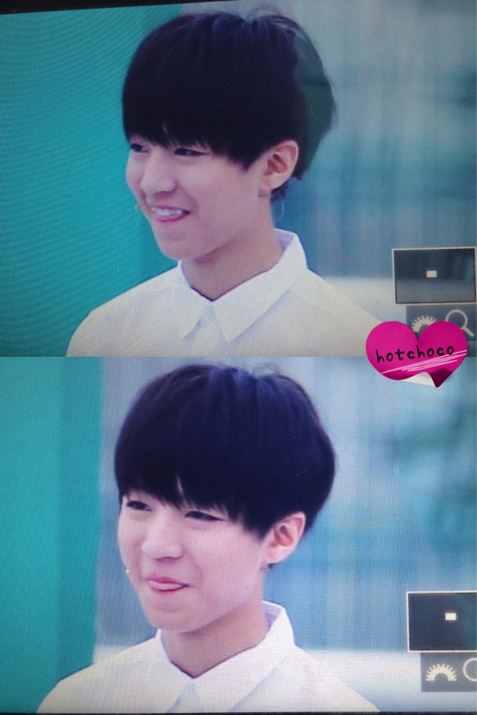 王俊凯# 吐舌头~3