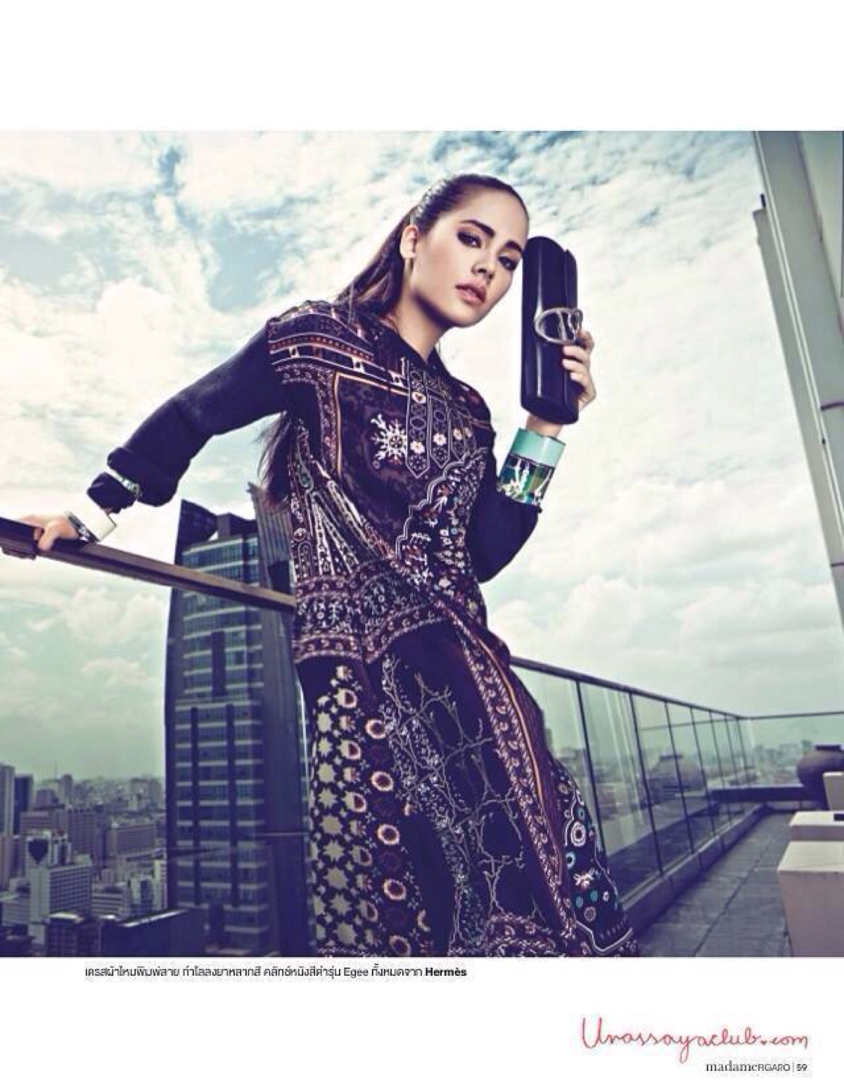 yaya《madame figaro》费加罗杂志八月周年特刊