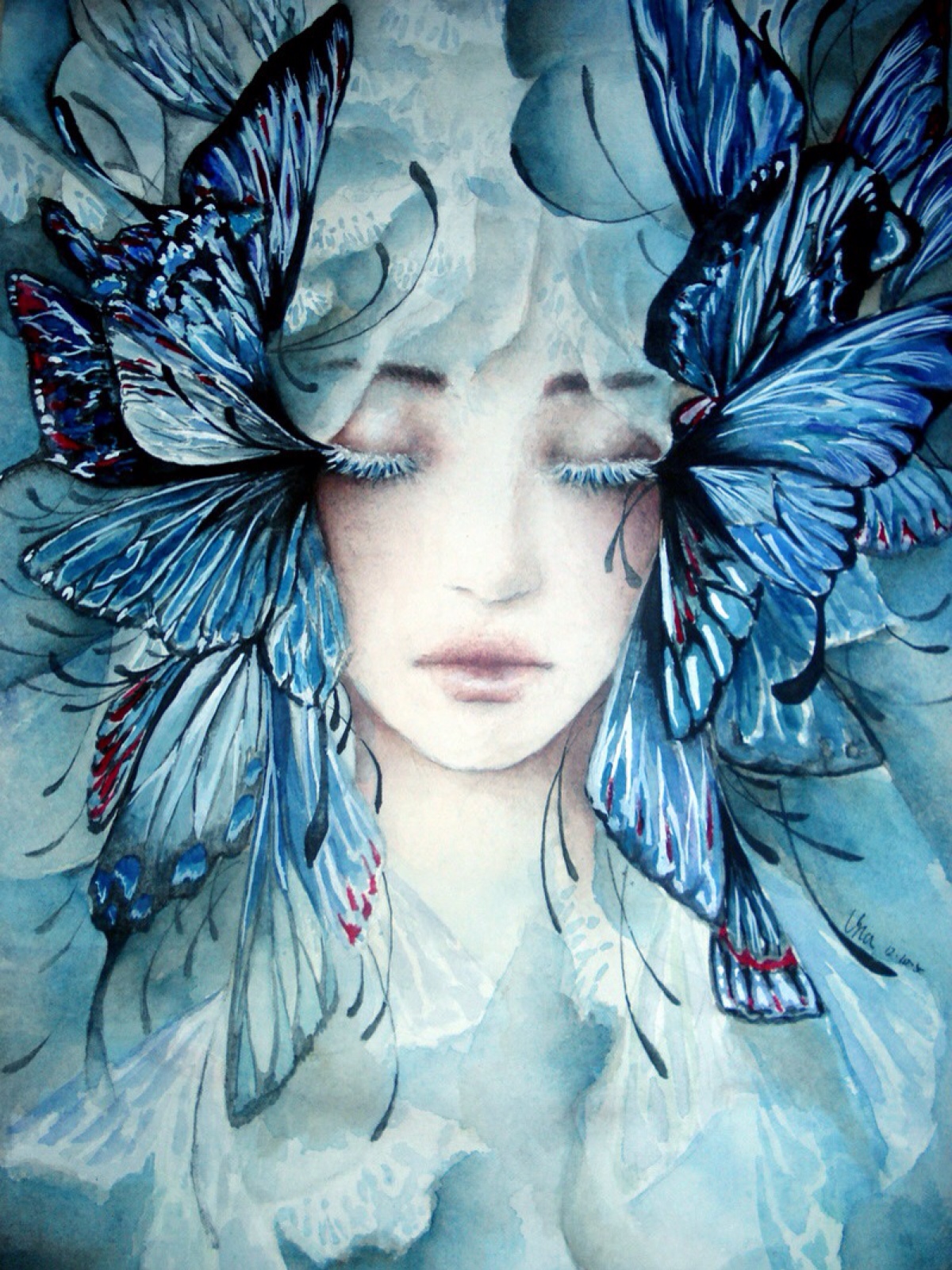 插画 唯美 艺术