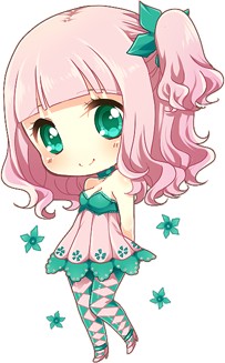 q版:)可爱,动漫,女孩