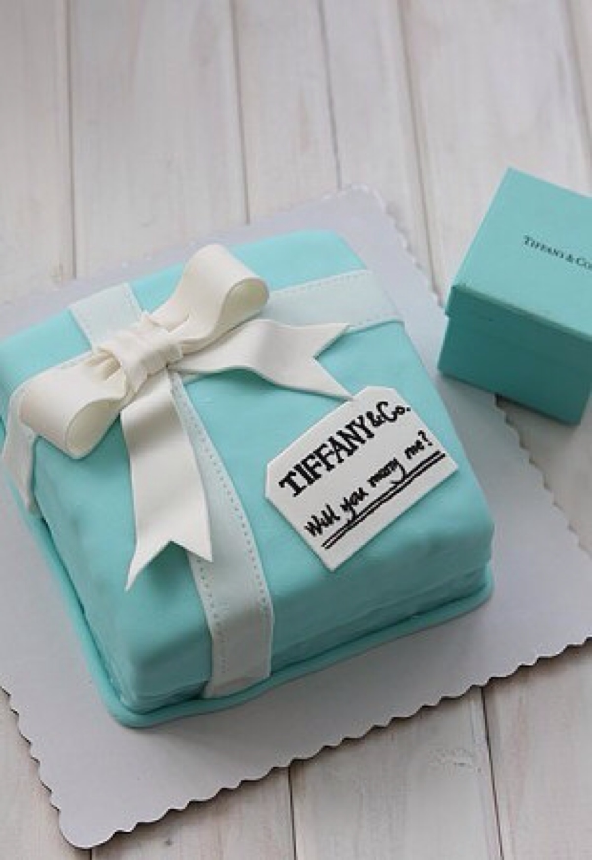 tiffany co 蛋糕 饼干 翻糖 甜点 美食 婚礼