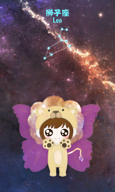 紫福蝶概率手机壁纸狮子座狮子座星座喜欢女生的女生图片
