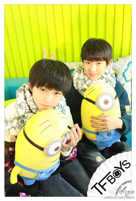 tfboys王俊凯 王源20140113