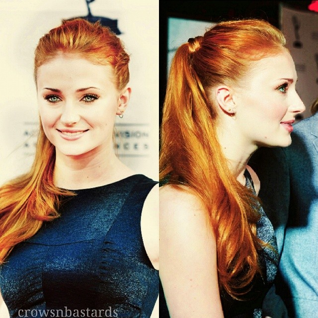 sophie turner(索菲特纳),《冰与火之歌:权力的游戏》中珊莎史塔克