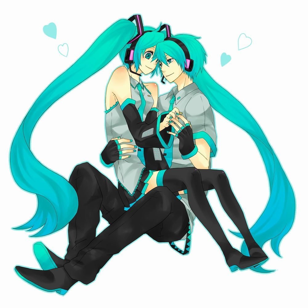 miku和mikuo情头图片