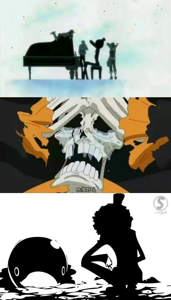 动漫 海贼王 onepiece 布鲁克拉布,你还好吗?